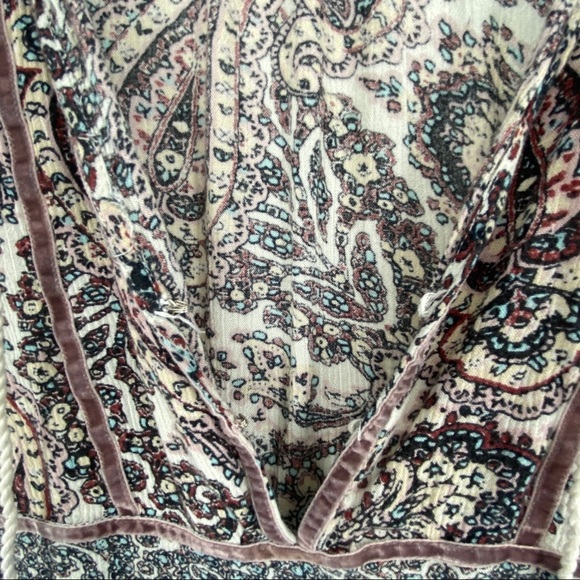 American Eagle Boho Peasant Blouse Sz S. #A9 - Picture 9 of 11